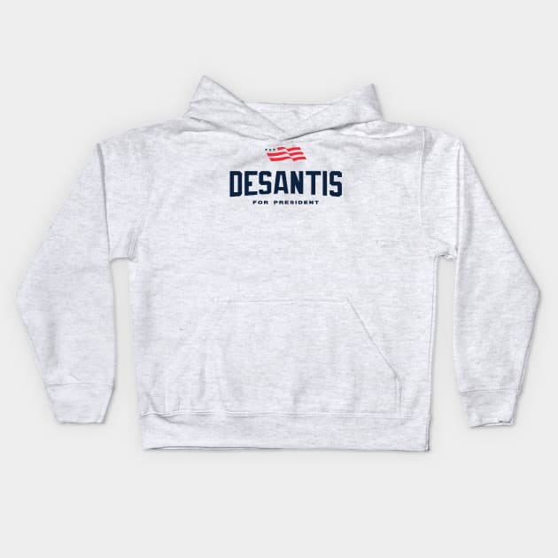 Ron DeSantis For President 2024 Kids Hoodie by MAR-A-LAGO RAIDERS